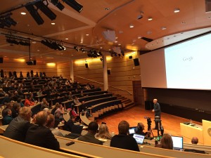 Svenske Andreas Ekstrøm hadde en svært interessant keynote om "Google-koden"